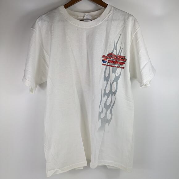 2006 Y2K Las Vegas Mens Lrg Drag Race Bracket Nationals The Strip Racing T-Shirt - Picture 3 of 8